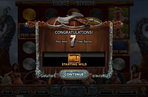 Bonuse Starting Wild